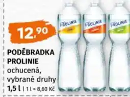 Trefa Poděbradka prolinie ochucená nabídka