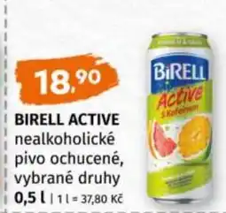 Trefa BIRELL ACTIVE nealkoholické pivo ochucené nabídka