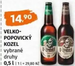 Trefa VELKO- POPOVICKÝ KOZEL nabídka