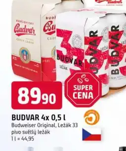 Trefa BUDVAR nabídka