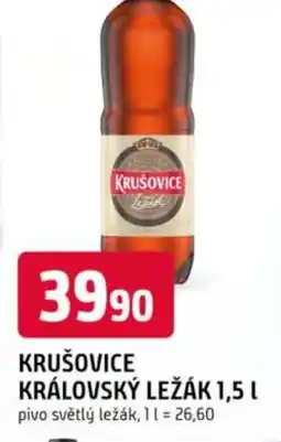 Trefa Krušovice královský ležák nabídka