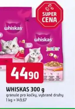 Trefa WHISKAS granule pro kočky nabídka