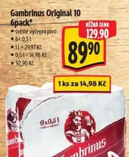 Albert Gambrinus Original 10 nabídka