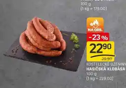 Flop HASIČSKÁ KLOBÁSA 100g nabídka