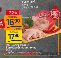 Flop ŠUNKA DUŠENÁ STANDARD 100g nabídka