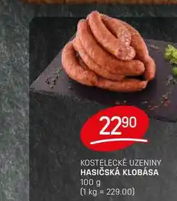 Flop HASIČSKÁ KLOBÁSA 100 g nabídka