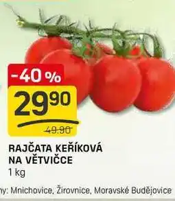 Flop RAJČATA KEŘÍKOVÁ NA VĚTVIČCE 1 kg nabídka