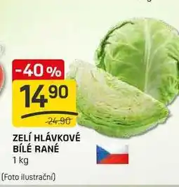 Flop ZELÍ HLÁVKOVÉ BÍLÉ RANÉ 1 kg nabídka