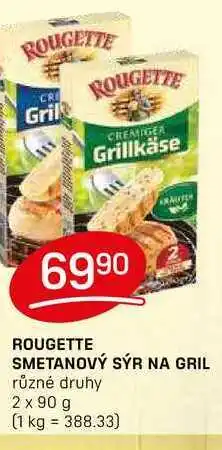 Flop ROUGETTE SMETANOVÝ SÝR NA GRIL různé druhy 2 x 90 g nabídka
