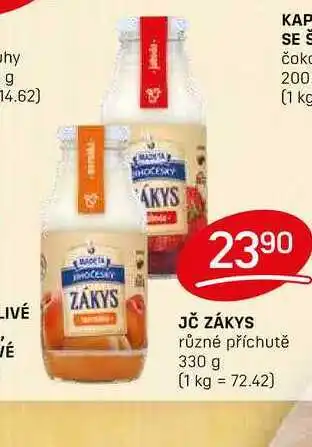 Flop JČ ZÁKYS různé příchutě 330 g nabídka