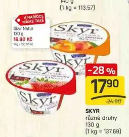 Flop SKYR různé druhy 130 g nabídka