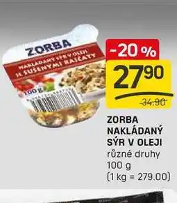 Flop NAKLÁDANÝ SÝR V OLEJI různé druhy 100g nabídka