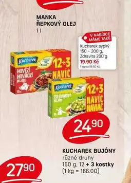 Flop KUCHAREK BUJÓNY různé druhy 150 g, 12 + 3 kostky nabídka