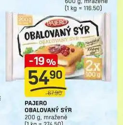 Flop PAJERO OBALOVANÝ SÝR 200 g nabídka