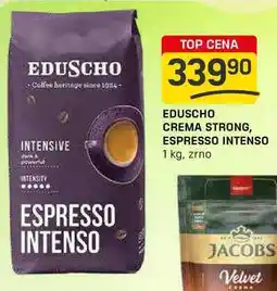 Flop EDUSCHO CREMA STRONG, ESPRESSO INTENSO 1 kg, zrno nabídka