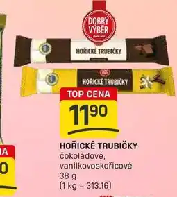 Flop HOŘICKÉ TRUBIČKY čokoládové, vanilkovoskořicové 38 g nabídka