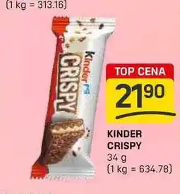 Flop KINDER CRISPY 34.9 nabídka