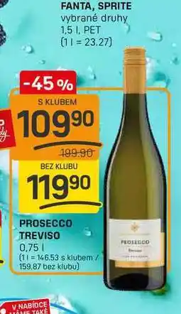 Flop PROSECCO TREVISO 0,75l nabídka