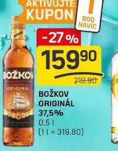 Flop BOŽKOV ORIGINÁL 37,5% 0,5l nabídka