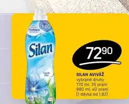 Flop SILAN AVIVÁŽ vybrané druhy 770 ml, 35 praní 880 ml, 40 praní nabídka