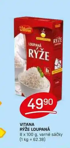 Flop VITANA RÝŽE LOUPANÁ 8 x 100 g varné sáčky nabídka