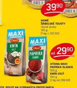 Flop VITANA MAXI PAPRIKA SLADKÁ 100 g nabídka