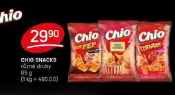 Flop CHIO SNACKS různé druhy 65 g nabídka