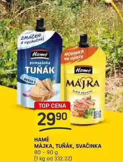 Flop HAMÉ MÁJKA, TUŇÁK, SVAČINKA 80 - 90 g nabídka
