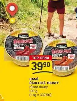 Flop HAMÉ ĎÁBELSKÉ TOUSTY různé druhy 120 g nabídka