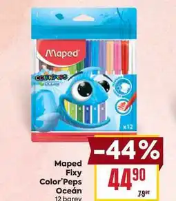 Billa Maped Fixy Color'Peps Oceán 12 barev nabídka