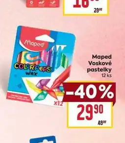 Billa Maped Voskové pastelky 12ks nabídka