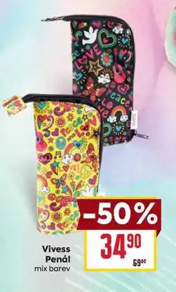 Billa Vivess Penál mix barev nabídka
