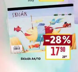 Billa Skicák A4/10 nabídka