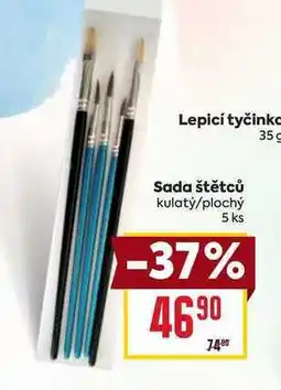 Billa Sada štětců kulatý/plochý 5 ks nabídka
