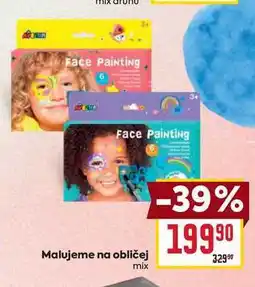 Billa Malujeme na obličej mix nabídka