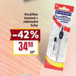 Billa Kružítko kovové + náhradní tuhy nabídka