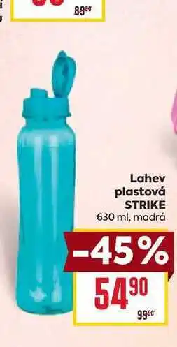 Billa Lahev plastová STRIKE 630 ml, modrá nabídka