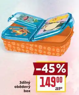Billa 3dílný obědový box nabídka