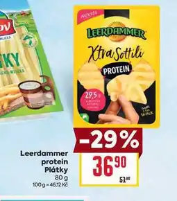 Billa Leerdammer protein Plátky 80 g nabídka