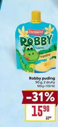 Billa Robby puding 90 g nabídka