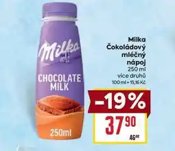 Billa Milka Čokoládový mléčný nápoj 250 ml nabídka