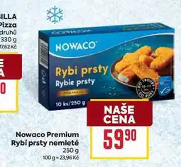 Billa Nowaco Premium Rybí prsty nemleté 250 g nabídka