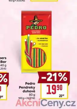 Billa Pedro Pendreky duhové 80 g nabídka