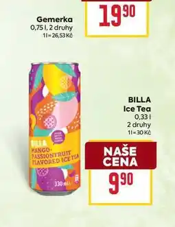 Billa BILLA Ice Tea 0,33l nabídka