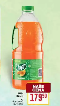 Billa Jupí Sirup 3l nabídka