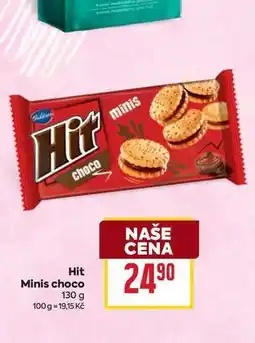 Billa Hit Minis choco 130 g nabídka