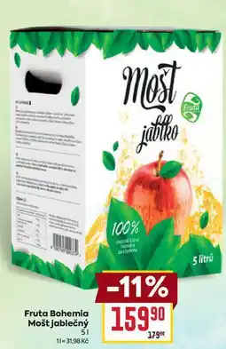 Billa Fruta Bohemia Mošt jablečný 5l nabídka