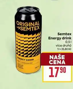 Billa Semtex Energy drink 0,5l nabídka