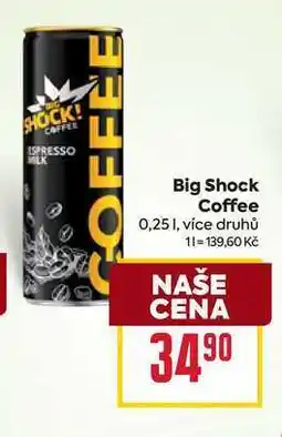 Billa Big Shock! Coffee 250ml nabídka