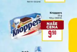 Billa Knoppers 25 g nabídka